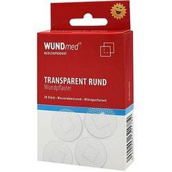 WUNDmed® Pflaster Rund transparent 2,5 x 2,5 cm, 20 St.