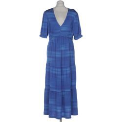 Peter Hahn Damen Kleid, blau, Gr. 44