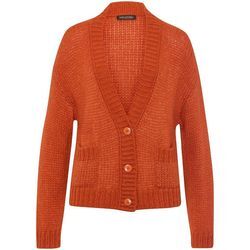 Strickjacke Inkadoro orange