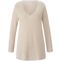 V-Pullover Anna Aura beige