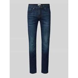 Slim Fit Jeans im aus Bio-Baumwoll-Mix 5-Pocket-Design