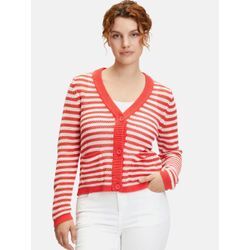 Cartoon Strick-Cardigan Damen Baumwolle, mehrfarbig