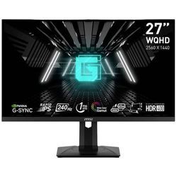 MSI G274QPXDE Gaming Monitor EEK F (A - G) 68.6 cm (27 Zoll) 2560 x 1440 Pixel 16:9 1 ms HDMI®, DisplayPort, Kopfhörer-Buchse, USB-C® IPS LCD