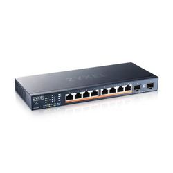 0 Zyxel Switch 10-Port MultiGig 8x 2.5G + 2x 10G SFP+ L2