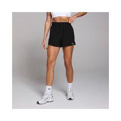 MP Damen Active Gewebte Shorts mit Taschen – Schwarz - XS