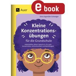 Auer Verlag Kleine Konzentrationsübungen für die Grundschule