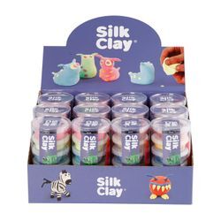 Persen Verlag Silk Clay Modelliermasse, 72 x 14 g - classic/neon