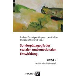 Hogrefe Verlag Sonderpädagogik der sozialen und emotionalen Entwicklung