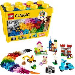 Konstruktionsspielsteine LEGO "Große Steine-Box (10698), LEGO Classic", bunt, Spielbausteine, Kinder, Made in Europe