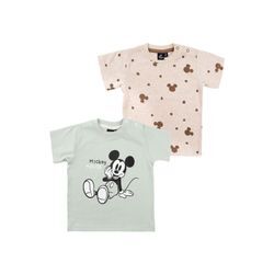 Baby Lizenz T-Shirt 2er pack - Gr. 62/68, mint/beige