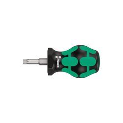 Wera - Schraubendreher 367 torx Stubby Gr.T 27 Klingen-L.25mm 2K-Griff Rundkl - 5008860001