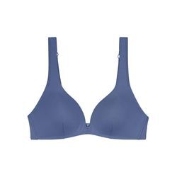 Triumph - Bikini Top gefüttert - Blue 38D - Summer Glow - Bademode für Frauen