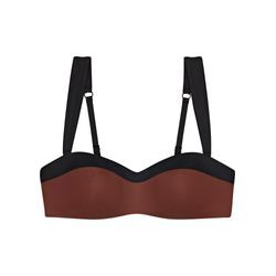 Triumph - Bikini Top gefüttert mit abnehmbaren Trägern - Brown 36B - Summer Glow - Bademode für Frauen