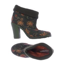 Desigual Damen Stiefelette, grün, Gr. 39