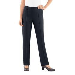 Thermohose CLASSIC BASICS, Damen, Gr. 195, Extrakurzgrößen, blau (marine), 100% Polyester, unifarben, lang, Hosen