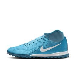 Nike Phantom Luna 2 Academy TF High-Top Fußballschuhe - Blau