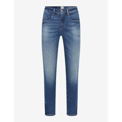 Brax Damen Röhrenjeans Style ANA S, Blau, Gr. 34