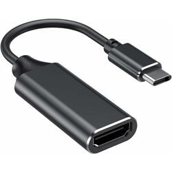 USB-C-zu-HDMI-Adapter, USB-Typ-C-zu-HDMI-4K-Adapter (Thunderbolt 3-kompatibel) mit Audio-Video-Ausgang für MacBook Pro 2018/2017, iPad Pro 2018,