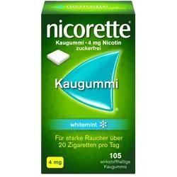 nicorette Kaugummi 4mg whitemint 105 St