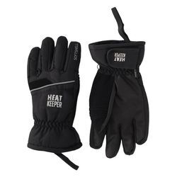 Skihandschuhe HEATKEEPER "MEN SKI GLOVES PRO", Damen, Gr. L/XL, schwarz, Obermaterial: 60% Polyester, 40% Polyurethan, sportlich, Handschuhe, Thermo-Handschuhe mit höchstem Komfort