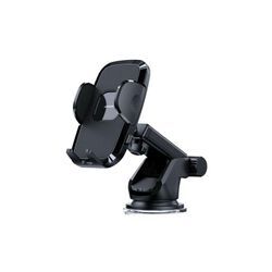 Joyroom car mount Klemmhalterung (Armaturenbrett und Windschutzscheibenversion) mit ausziehbarem Arm, 360 Drehung, 4,7-6,9 Zoll, schwarz (jr-zs259)