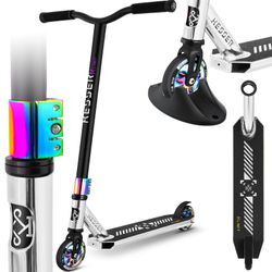 KESSER® Stunt Scooter X-Limit-Pro 360° Lenkung Funscooter Stuntscooter mit Ständer ABEC 9 Kugellagern, 110 mm PU Räder , Kickscooter Tretroller Cityroller Trick Roller für Kinder Erwachsene