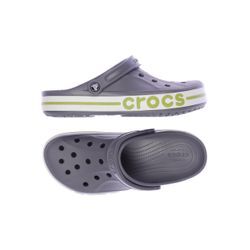 Crocs Herren Sandale, grau, Gr. 10