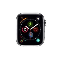 Apple Watch Series 4 (2018) - (Band nicht enthalten) - GPS 44 mm - Silber Aluminium