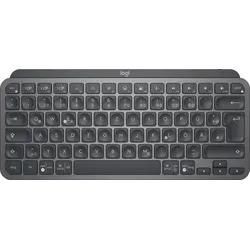 LOGITECH Wireless-Tastatur "MX Keys Mini Kabellose Tastatur", grau (graphite), B:29,59cm H:2,09cm T:13,19cm, Tastaturen