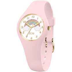 Quarzuhr ICE-WATCH "ICE fantasia - Rainbow - Extra small - 3H", rosa, Armbanduhren, Kinder, Armbanduhr, Kinderuhr, Mädchen, Regenbogen, Schulanfang, Geschenkidee