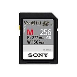 Sony SF-M Series SF-M256 - Flash-Speicherkarte - 256 GB - Video Class V60 / UHS-II U3 / Class10 - SDXC UHS-II