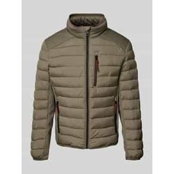 Regular Fit Steppjacke mit Stehkragen