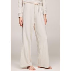 Sweathose "MODAL PANTS", Damen, Gr. M (38), N-Gr, beige (chasmere_creme), Sweatware, Obermaterial: 76% Modal, 18% Baumwolle, 6% Elasthan, TOMMY HILFIGER UNDERWEAR, unifarben, Basic, bequem lang, Hosen, mit Logo-Tape