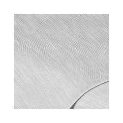 Halbleinen-Jacquard "Uni", silber/creme