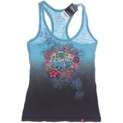 edc by Esprit Damen Top, blau, Gr. 36