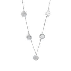 Celesta Silber Collier 925 Silber rhodiniert