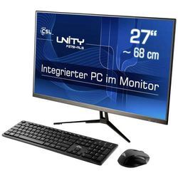 CSL Computer All-in-One PC Unity F27B-ALS 68.6 cm (27 Zoll) Full HD N200 16 GB RAM 256 GB SSD Intel UHD Graphics Win 11 Pro 90869