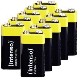 Intenso 7501451MP 9 V Block-Batterie Alkali-Mangan 560 mAh 9 V 10 St.