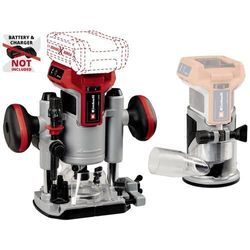 Einhell Oberfräse 4350410 TP-RO 18 Set Li BL - Solo ohne Akku, ohne Ladegerät