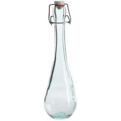 Glasflasche mit Bügelverschluss - Vorratsflasche - Recyclingglas - 325ml