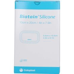 Biatain Silicone Schaumverband 10x20 cm 5 ST