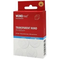 Wundpflaster 2,5 cm rund transparent 20 St