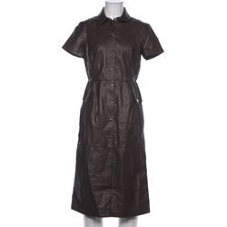 Taifun Damen Kleid, braun, Gr. 36