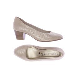 Tamaris Damen Pumps, beige, Gr. 36