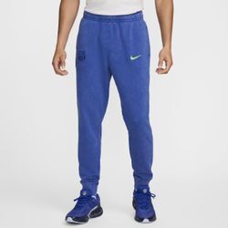 FC Barcelona Club Third Nike Fußball-Jogginghose aus French Terry (Herren) - Blau