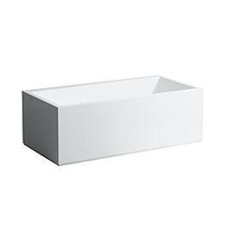 LAUFEN Kartell Freistehbadewanne H2233350006161 170 x 86 cm, Ecke rechts, mit LED-Beleuchtung, weiß