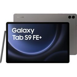 SAMSUNG Tablet "Galaxy Tab S9 FE+", grau (gray), 128 GB, Tablets/E-Book Reader, AI-Funktionen, Topseller