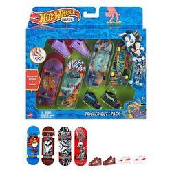 Mattel GAMES Fingerboard Skate & Schuhe 4er mehrfarbig