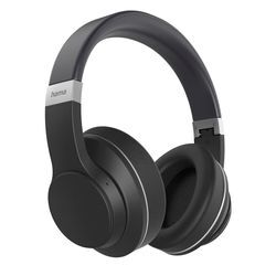 HAMA Bluetooth-Kopfhörer "Bluetooth-Kopfhörer „Passion Voyage“, Noise Cancelling, bis 20h Akku", schwarz, Kopfhörer