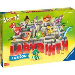 Spiel RAVENSBURGER "Dino Junior Labyrinth", bunt, Spiele, Kinder, Made in Europe